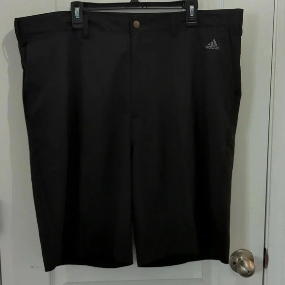 BIG and tall Adidas climalite 10.5 inch performance golf shorts - Picture 2 of 10